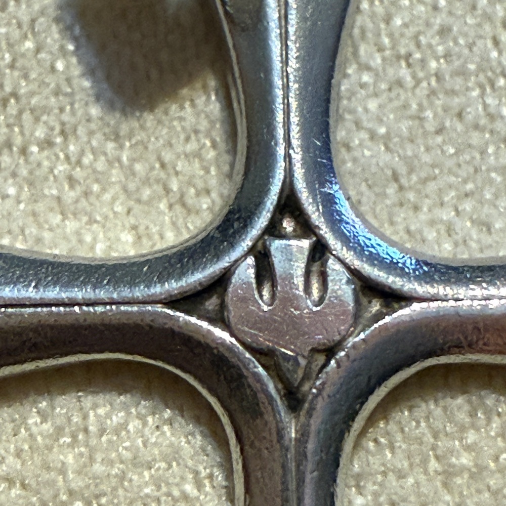 Retired James Avery Sterling Silver Descending Dove Serenity Cross Pendant EUC - Picture 3 of 14